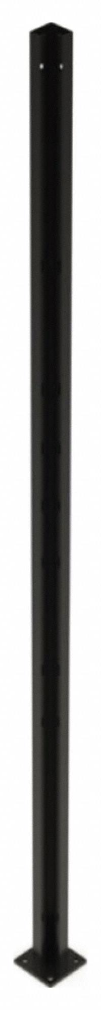 HUSKY RACK & WIRE Corner Post: 8 ft H, Black, Powder-Coated (MPN V5608). Key specifications — attr1283297: Powder-Coated; attr1283316: Steel; attr1283313: Yes; attr1283333: HUSKY RACK & WIRE.