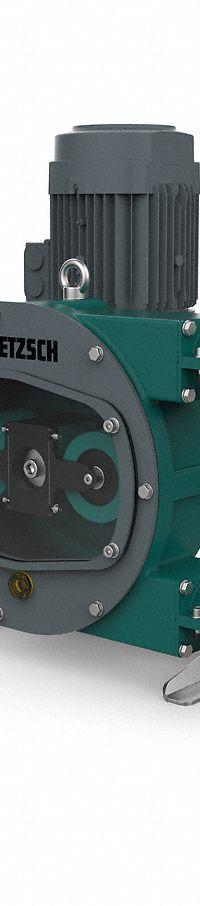 PERIPRO Hose Pump: Three Ph, 2 hp, Rubber Hose, 28 mm Hose Dia, 5.5 gpm Max. Flow Rate, 1 in Inlet (MPN I 10/1.4-44 QS). Key specifications — Hose Material: Rubber; Brand: PERIPRO; Connections: 1" Flange.
