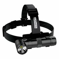 GRAINGER Rechargeable Headlamp: Rechargeable, 2,000 lm Max. Brightness, 200 hr Max Run Time, Black (MPN 797NT8). Key specifications — attr1391544: USB Type-C Cord; attr1391546: GRAINGER; attr1440309: Includes Rechargeable.