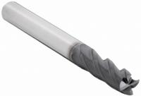 OSG Square End Mill: Carbide, TiAlN Coated, 4 Flute, 4 mm Mill Dia, 14 mm LOC, 51 mm OAL (MPN 404-157511)