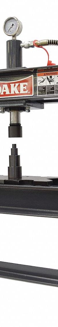 DAKE Hydraulic Press: Manual, H-Frame, 10 ton (MPN 972200). Key specifications — attr1088151: DAKE CORPORATION.