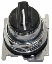 EATON Short-Handled Selector Switch: 30 mm Panel Mount Size, 3 Positions, 3 Cam, Series 10250T (MPN 10250T1353). Key specifications — Action: Maintained/Maintained/Momentary; Cam: 3; Brand: EATON; Switch Bezel Material Type: Metallic.