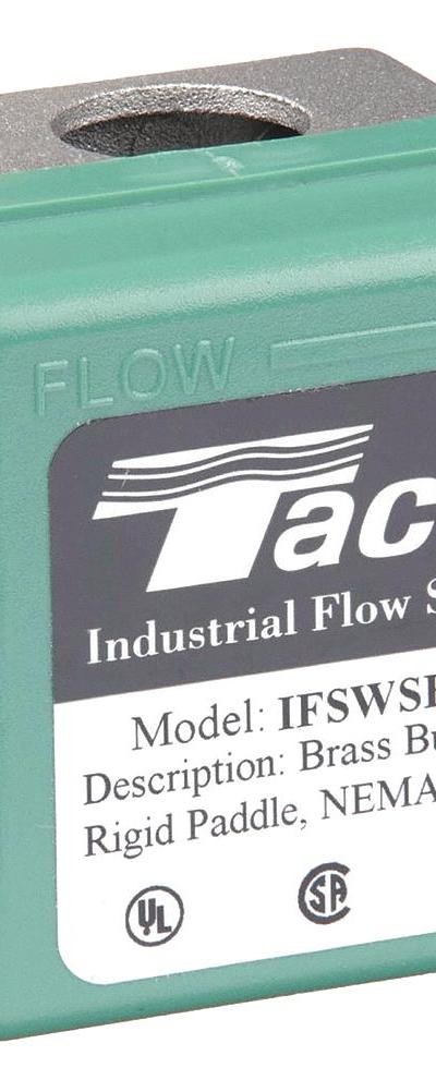 TACO Flow Switch: Paddle - Insertion-Style Switches for Liquids