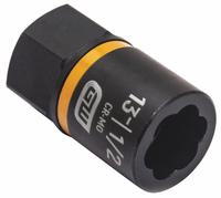 GEARWRENCH Bolt Extractor: 1/2 in Socket Size, 7-Point, Std, Black Oxide, Not Tether Capable (MPN 84765). Key specifications — attr1204113: Standard; attr1204115: GEARWRENCH; attr1204121: 1/2 in; attr1204116: Not Tether Capable; attr1204118: Black Oxide.