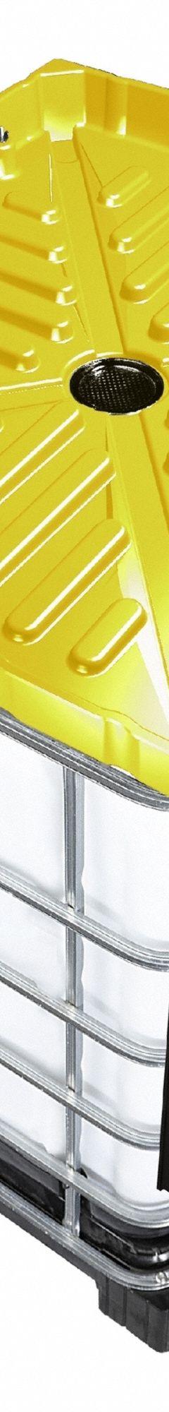 DENIOS Accessories for IBC Totes: 43.11 in x 6 5/8 in x 50 in, K22-0193, 43.11 in x 6 5/8 in, Yellow. Key specifications — Brand: DENIOS; Color: Yellow; Display Sell UOM: EA.