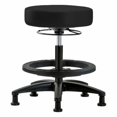 APPROVED VENDOR Stool: Vinyl, Ht Range 19 3/4 in to 27 3/4 in, 17 in Seat Wd, 17 in Seat Dp - Vinyl Lab Stools