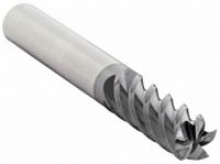 WIDIA HANITA Square End Mill: Carbide, AlTiN Coated, 5 Flute, 3/8" Mill Dia, 7/8" LOC, 2-1/2" OAL (MPN 4C0510004ST)