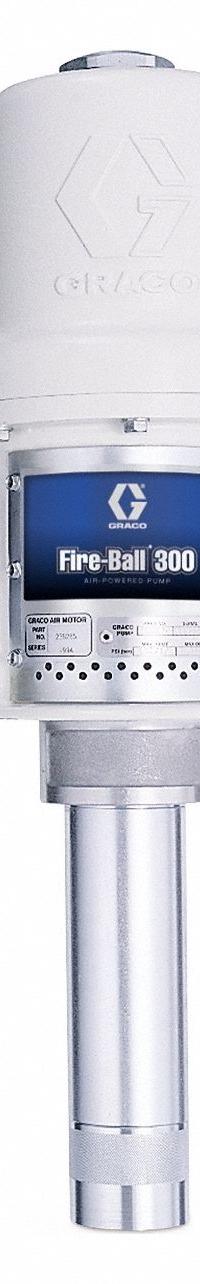 GRACO Air Drum Pump: Stub Pump, 5:1, 12.1 gpm Max. Flow Rate, Stub Pump, Stub Pump (MPN 203876). Key specifications — Brand: GRACO.