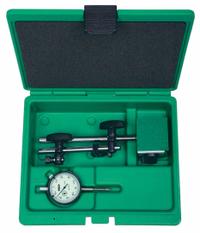 INSIZE Dial Indicator & Mag Base: 0 in to 1 in /0.001 in to 1 in, Inch, Mechanical (MPN 5002-4E). Key specifications — attr1184168: 5002-4E; attr1184178: 0-100; attr1184223: INSIZE; attr1200883: Dial Indicator & Mag Base; attr1184184: Post; attr1184177: +/- 0.002 in; attr1184208: Inspection Certificate Traceable to NIST; attr1184179: Mechanical.