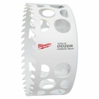 MILWAUKEE Hole Saw: 4 in Saw Dia., 4 Teeth per Inch, 1 5/8 in Max. Cutting Dp, 5/8"-18 Thread Size (MPN 49-56-0742). Key specifications — attr1098070: 4; attr1098087: MILWAUKEE; attr1098073: 5/8"-18.