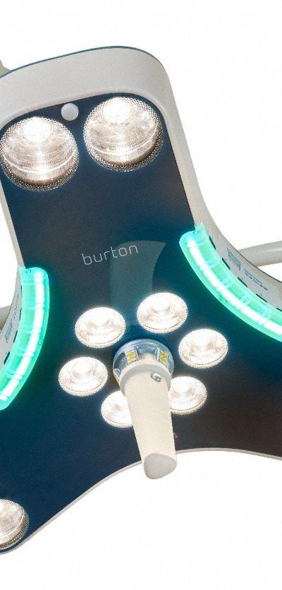BURTON Surgical Light: LED - Ceiling-Mount Medical Lights