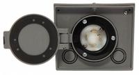 GENERAC Power Inlet Box: 30 A Current Rating, L14-30, 3GY43, Nylon, 5 in Overall Ht, 6 in Overall Wd (MPN 6340). Key specifications — Enclosure Material: Nylon; Use with Transfer Switch: 3GY43; Brand: GENERAC.