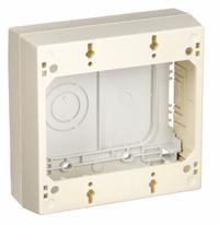 LEGRAND Device Box: PN03/PN05/PN10, Plastic, Ivory, 2 Gangs (MPN PSB2V). Key specifications — Item [MERCH]: 3-Gang Device Box; Color: Ivory; Mounting Style: Snap On; For Use With: PN10 Raceways; Series [MERCH]: PN10; Basic Material: Plastic.