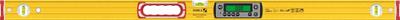 STABILA Digital Level: 1°– 90°, Includes Batteries, 0 Rare Earth, ±0.10°, 48 in Overall Lg - Magnetic Digital Levels