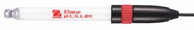 OHAUS Electrode: ST260, pH, 0 to 14 pH, Bulb, 1.1 m Cable Lg, BNC, Ceramic - pH Laboratory Electrodes, Probes & Sensors