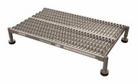COTTERMAN Work Platform: 6 in Platform Ht - Max, 36 in Platform Wd, 19 in Platform Dp, Steel, 6 in (MPN 1AWP1936A3 A6-9 B8 C1). Key specifications — Brand: COTTERMAN; Color: Gray.