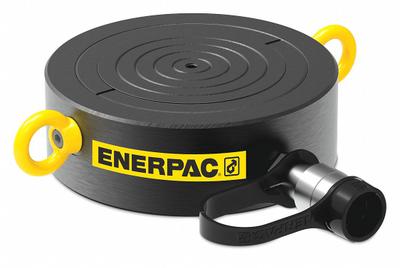 ENERPAC Hydraulic Ram: Single Acting, 100 ton Nominal Capacity, 0 in Nominal Stroke Lg - Low Profile Rams