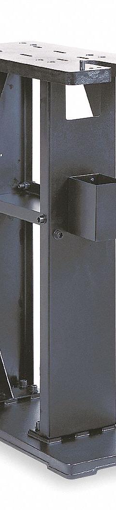 DAYTON Optional Floor Stand: 22 1/4 in Anvil Dia. Work Area (In.) (MPN 1UH15)