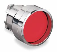 SCHNEIDER Recessed Push Button: Red, 22 mm Mounting Size, Metallic, Momentary (MPN ZB4BA46). Key specifications — Brand: SCHNEIDER; Action: Momentary; Series: XB4; Push Button Material Type: Metallic.