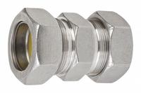CALBRITE Compression Coupling: 316 Stainless Steel, 2 in Trade Size, 3 in Overall Lg, RMC (MPN S62000CC00). Key specifications — Insulated: No; Compatible Conduit Type: RMC; Brand: CALBRITE.