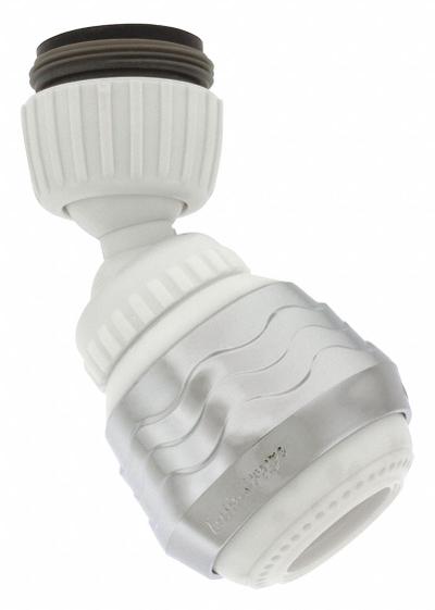 NEOPERL Outlet: 2.2 gpm Flow Rate, Aerated/Spray Flow Outlet, Acetal, Chrome Finish - Faucet Aerators & Outlets
