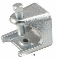 Beam Clamp: Steel, 1/4"-20 Thread Size, 1.35 in Overall Lg, 60 lb Load Capacity (MPN 2524). Key specifications — Load Capacity: 60 lb; Overall Length: 1.35 in; Overall Width: 1.2 in; Overall Height: 1.35 in; Material: Steel; Thread Size: 1/4"-20; Mounting Location: Beam; Standards: cULus Listed.