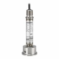 ASHCROFT Sanitary Pressure Transmitter: 2 in Triclamp, 0 to 60 psi, 1 to 5V DC, Cable & Wire Leads (MPN E2GA7NS2015CCX03F60#). Key specifications — Power Required: 9 to 28V DC; Brand: ASHCROFT; Accuracy: ±1% of Full Scale; Fitting Material: Stainless Steel.