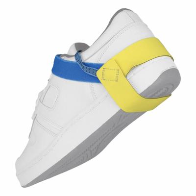DESCO Foot Grounder: Heel Grounder, Blue, Hook and Loop Fastening, Heel, Non-Marring - Heel Grounding Straps