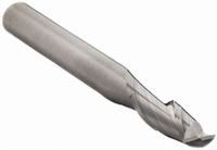 CLEVELAND Square End Mill: Carbide, 2 Flute, 3.5 mm Mill Dia, 10.5 mm LOC, 38.1 mm OAL (MPN C76055)