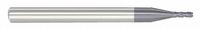 APPROVED VENDOR Corner Chamfer End Mill: Carbide, AlTiN Coated, 4 Flute, 3/32" Mill Dia, 9/64" LOC (MPN 251-004085B)