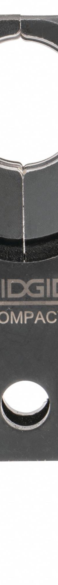 RIDGID Cordless Press Tool Jaw: 1 1/8 in Pipe, Copper, For RLS Press, Compact Tool Types (MPN 55143). Key specifications — attr518773: Jaw; attr518762: Copper; attr518771: Steel; attr518761: RLS Press; attr518760: RIDGID.