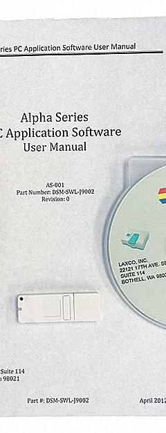LAXCO, INC PC Application Software (MPN AS-001). Key specifications — attr1031189: 1506; attr1031187: LAXCO, INC; attr1031195: Hardware Key; attr1031202: PC Application Software.