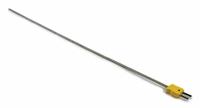 DAYTON Thermocouple Probe: -325°F to 2,280°F /-200°C to 1,250°C, Type K, Rounded Tip, 18 in Probe Lg (MPN 36GK78). Key specifications — attr1275752: 20 AWG; attr1275757: 18 in; attr1275763: ±1.1 % Below 293 °C, ±0.4 % Otherwise; attr1275765: 36GK78; attr1275769: DAYTON; attr1434700: Hose Clamp.