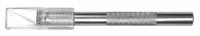WESTCOTT Hobby Knife: Triangular, 1 in Blade Lg, 0.19 in Blade Thick, Steel, 5 1/4 in Handle Lg (MPN 13970). Key specifications — attr307565: Stainless Steel; attr307563: Steel; attr307566: No; attr324883: WESTCOTT.