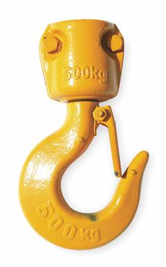 HARRINGTON Bottom Hook Assembly: Electric Chain Hoists, 1,000 lb Compatible Load Capacity, SNER (MPN ER1CS1011). Key specifications — Compatible Hoist Type: Electric Chain Hoists; Product Type: Bottom Hook Assembly; Compatible Series: SNER; Manufacturer Part Number: ER1CS1011; Included Components: Safety Latch.