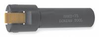 DORIAN Knurling Holder: 2 1/2 in Shank Lg, 3 7/8 in Overall Lg, 1 Knurls Required, MMKT (MPN MMKT-75-O)