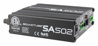 SOUNDTUBE Amplifier: Auxiliary (1/8 in)/Balanced Stereo (Euroblock)/High - Audio Amplifiers