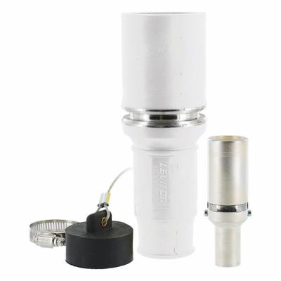 LEVITON Single Pole Inline: Female, White, 1000V AC, 636 A, Crimp Tube Termination - Plugs with Crimp Tube Terminations