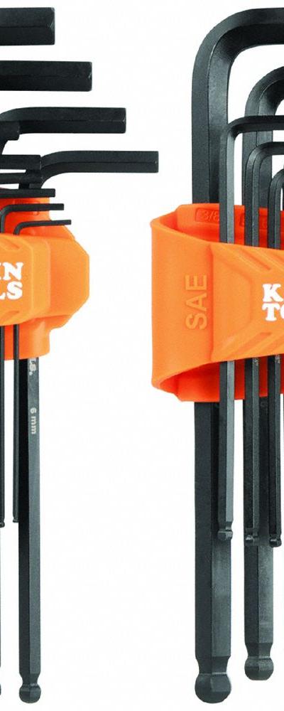 KLEIN TOOLS: 16 or More Pieces - L-Shaped Hex Key Sets