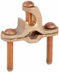 Grounding Connector: Copper, 10 to 2 AWG STR Grounding Wire Size, 1 Grounding Wires (MPN C11K16D). Key specifications — Brand: BURNDY; Description/Special Features: Direct Burial; For Use With: Pipe; Grounding Wire Size: 10 to 2 AWG STR; Material: Copper; Grounding Wires Connected To: 3/8 in to 1 in Rod; Manufacturer Part Number: C11K16D.