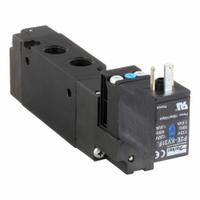 PARKER Solenoid Air Control Valve: B3, Four-Way / Two-Position, Single Solenoid, 110 to 120V AC (MPN B310BB553C). Key specifications — attr1084839: DIN Solenoid Connector; attr1093196: Solenoid Coil Included; attr1084853: Internal Pilot; attr1084865: Non-Locking; attr1084872: Solenoid Air Control Valve; attr1084885: Single Solenoid; attr1084828: B310BB553C; attr1084832: PARKER.