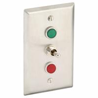 TAPCO Toggle Switch: 3 Position, 3 Connections, SPDT, 6 in Wire Leads Connection (MPN 113632). Key specifications — AC Contact Rating: 0.9 A @ 120 V; Switch Function Configuration: On/Off/On; Brand: TAPCO.