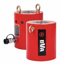 BVA HYDRAULICS Hydraulic Ram: Single Acting, 150 ton Nominal Capacity, 4 in Nominal Stroke Lg, Steel (MPN HG15004). Key specifications — attr98927: BVA HYDRAULICS.