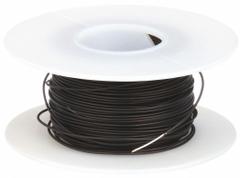 OK INDUSTRIES Spooled Wrapping Wire: 100 ft Overall Lg, 24 AWG Conductor Size, Black (MPN KSW24BLK-0100). Key specifications — Manufacturer Part Number: KSW24BLK-0100; Brand: OK INDUSTRIES; Conductor Insulation Material: PVDF; Standards: UL 1422; Series: Kynar®; Wire Type (Not for Merchandising): KSW Jacket for Easier Stripping.