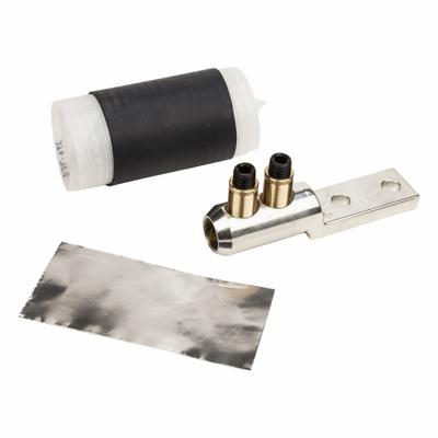 3M Fork Terminal: 2 Hole Lug, For Wire Sizes 350 kcmil – 750 kcmil, For Stud Size 1/2 in - Two-Hole Lugs