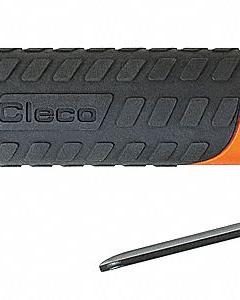 CLECO Air Screwdriver: 1/4 in, Heavy Duty, 660 RPM, Lever and Push to Start, Variable Speed (MPN 19SCA05Q). Key specifications — attr1320791: 1/4 in; attr1320794: Lever and Push to Start; attr1320795: Yes; attr1320833: CLECO.