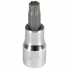 SK PROFESSIONAL TOOLS Socket Bit: 3/8 in Drive Size, Torx Plus Tip, T45 Tip Size, 3 in Overall Lg (MPN 45571). Key specifications — attr1213209: Replaceable Insert; attr1213211: SK PROFESSIONAL TOOLS.