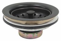 PERFECT PUTTY Strainer: Stainless Steel, Oil Rubbed Bronze, 2 1/2 in Overall Ht, Threaded (MPN 59-3104). Key specifications — Product Type: Sink Drain; Brand: PERFECT PUTTY; Finish: Oil Rubbed Bronze; Material: Stainless Steel; Includes: Tailpiece Nut.