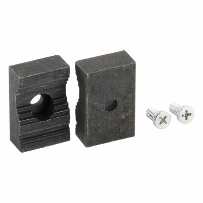 WILTON Replacement Pipe Jaws: Steel, For 4 1/2 in_5 1/2 in_6 1/2 in Vise Jaw Wd - Screw-In Pipe Jaws