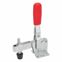 JW WINCO Vertical Acting Toggle Clamp: Vertical Handle, Flange Base Mounting, 54 mm Arm Lg, Rubber (MPN 810-130-C). Key specifications — attr668198: JW WINCO.